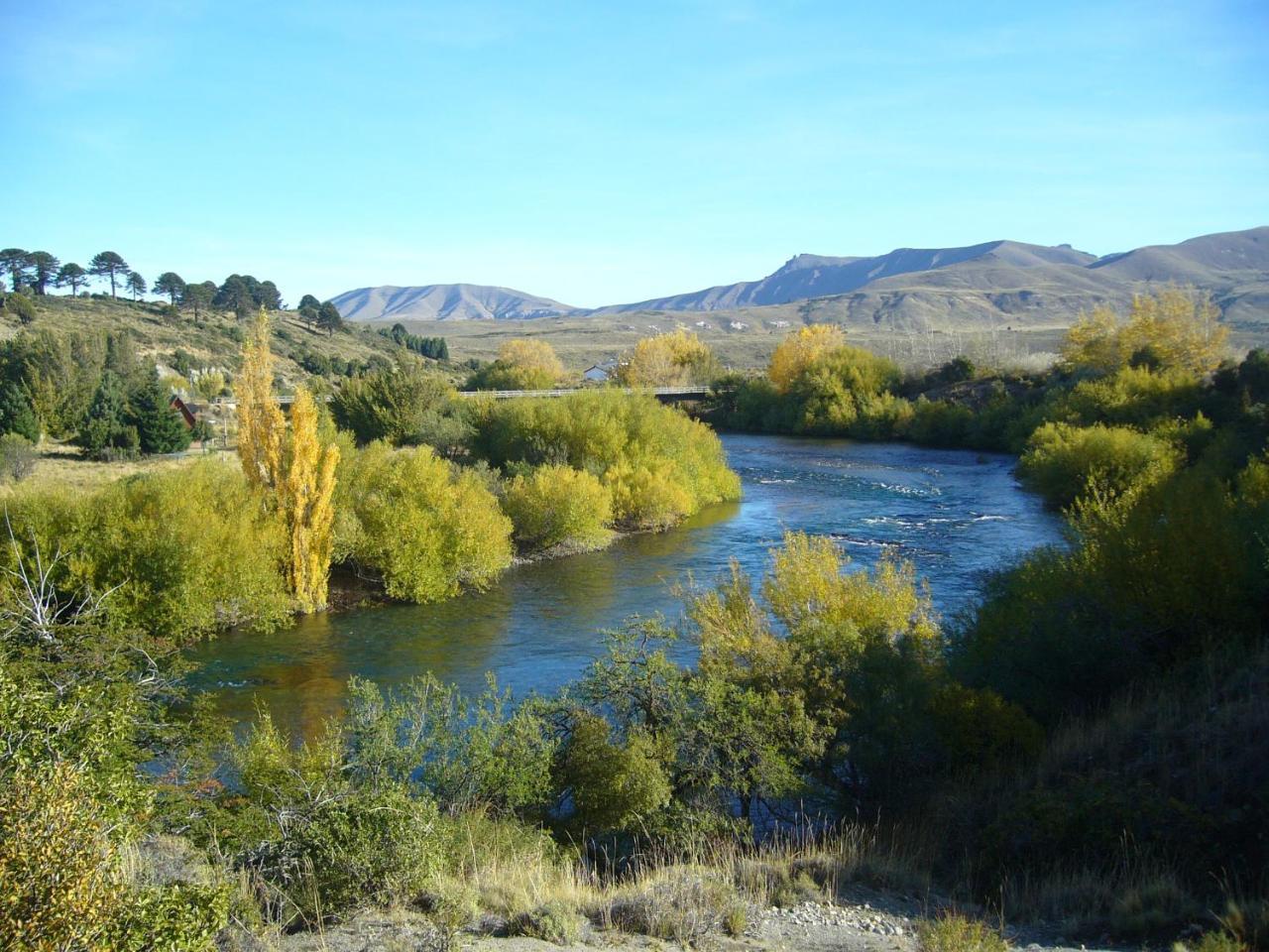 Cabanas Boca Del Chimehuin Junín de los Andes Esterno foto