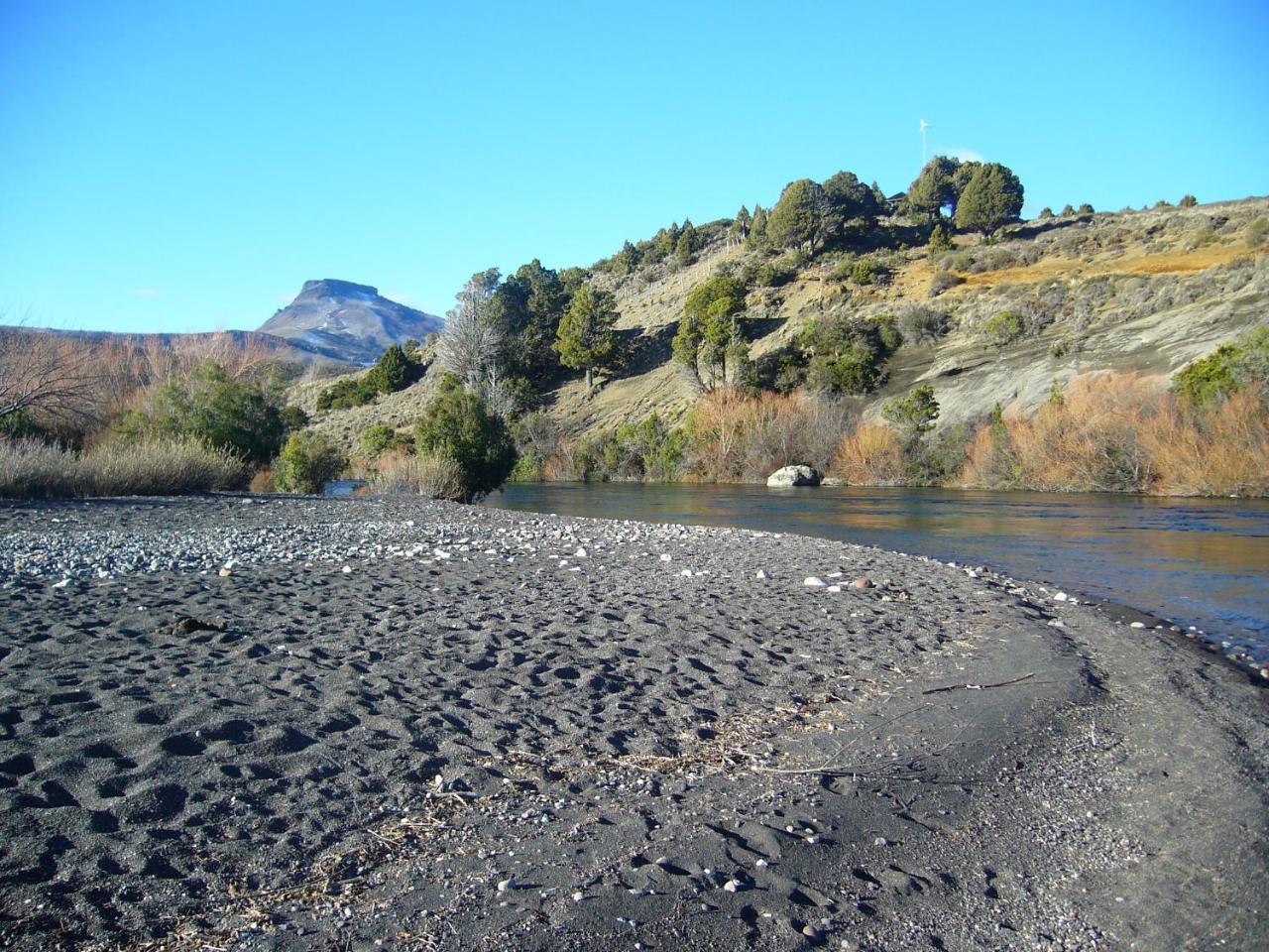 Cabanas Boca Del Chimehuin Junín de los Andes Esterno foto